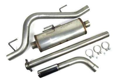 JBA Racing Headers - JBA 40-2529 3" Single Cat-Back Exhaust for 15-21 F150 2.7/3.5/5.0L EcoBoost V8