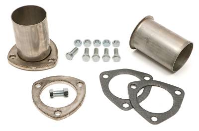 Hedman Hedders - Hedman 22105 2.5" S/S Gasket-Style Header Reducers for 2.5" Exhaust