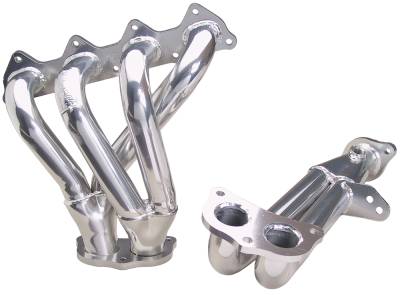 Hedman Hedders - Hedman 37046 Silver Full-Length Header for 96-00 Honda CIVIC/CRX w/1.6L L4