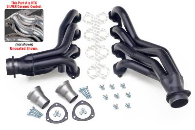 Hedman Hedders - Hedman 89466 Silver Mid-Length Headers 88-97 2WD/4WD Ford F150/F250/F350 7.5L