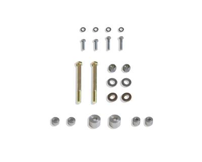 MaxTrac - MaxTrac 836800 Diff Drop & Skid Spacers for 05-23 Tacoma 6 Lug 2WD/4WD