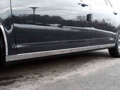 Quality Automotive Accessories - QAA TH48105 Stainless Rocker Panel Trim 4Pc for 08-12 Chevrolet Malibu