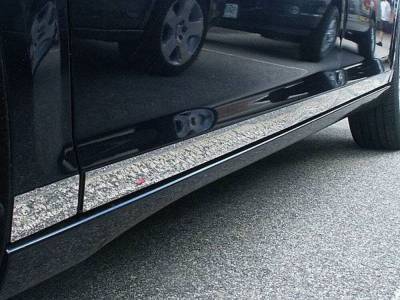 Quality Automotive Accessories - QAA TH47415 Stainless Rocker Panel Trim 8pc for 07-09 Saturn Aura