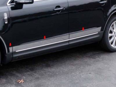 Quality Automotive Accessories - QAA TH50670 Stainless Rocker Panel Trim 6pc for 10-20 Lincoln MKT