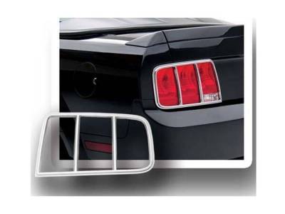 Quality Automotive Accessories - Quality Automotive TL45351 Taillight Bezel 05-09 Ford Mustang