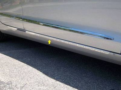 Quality Automotive Accessories - QAA TH53238 Stainless Rocker Panel Trim 2pc for 13-18 Cadillac ATS
