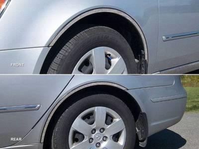 Quality Automotive Accessories - Quality Automotive WQ26360 Wheel Well Accent for 06-10 Hyundai Sonata