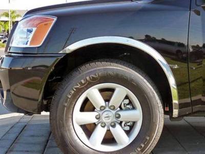 Quality Automotive Accessories - Quality Automotive WZ24520 Wheel Well Accent for Nissan Titan