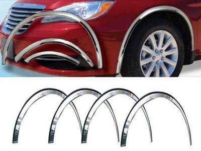 Quality Automotive Accessories - Quality Automotive WZ51780 Wheel Well Accent for Chrysler 200