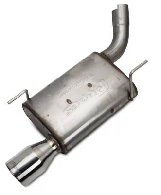 Pypes Performance Exhaust - Pypes SFM67 Street Pro Axle Back Exhaust System w/4" Tips for 05-10 Mustang V6