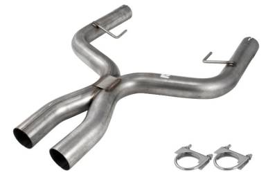 Pypes Performance Exhaust - Pypes XFM43 S.S. After-Cat X-Pipe Exhaust Kit for 05-10 Ford Mustang GT