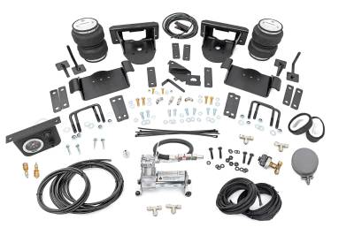 Rough Country Suspension Systems - Rough Country 10009C Rear Air Spring Kit w/Compressor for 21-25 Ford F150