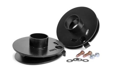 Rough Country Suspension Systems - Rough Country Rear Coil Spring Correction Plates Pair for Wrangler TJ 1141