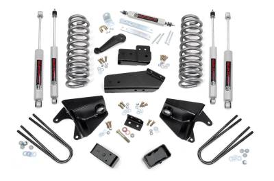 Rough Country Suspension Systems - Rough Country 465B.20 4" Suspension Lift Kit for 80-96 Ford Bronco 4WD