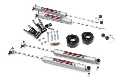 Rough Country Suspension Systems - Rough Country 68030 1.5" Suspension Lift Kit for 84-01 Jeep Cherokee XJ