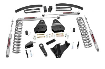 Rough Country Suspension Systems - Rough Country 596.20 6" Suspension Lift Kit for 05-07 F250/F350 SD Gas 4WD