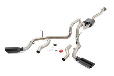 Rough Country Suspension Systems - Rough Country 96005 Cat-Back Dual Exhaust System for 99-06 Silverado/Sierra Ext