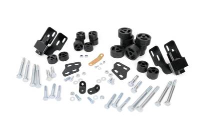 Rough Country Suspension Systems - Rough Country RC701 1.25" Body Lift Kit for 07-13 Silverado/Sierra 1500 2WD/4WD