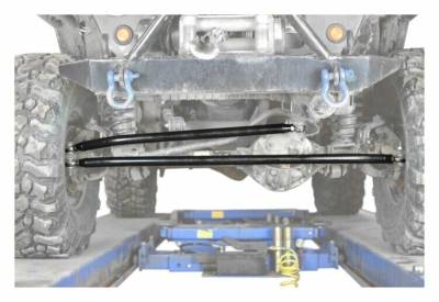 Steinjager - Steinjager Extended Crossover Steering Kit Black for Wrangler TJ J0053713