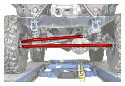 Steinjager - Steinjager Extended Crossover Steering Kit Red Baron for Wrangler TJ J0053715