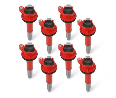 MSD - MSD Ignition 824528 Blaster Direct Ignition Coil Set for 16-20 Ford Mustang