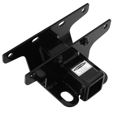 Smittybilt - Smittybilt JH46 2" Class IV Receiver Hitch Gloss Blk for 18-26 Jeep Wrangler JL