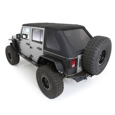 Smittybilt - Smittybilt 9073135K Bowless Combo Top w/Tinted Windows for 07-18 Wrangler JK