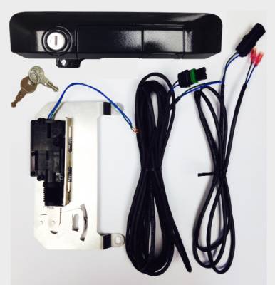 Pop & Lock - Pop & Lock PL85510 for Tacoma Smart Lock Combo Standard Gloss Black Code J202