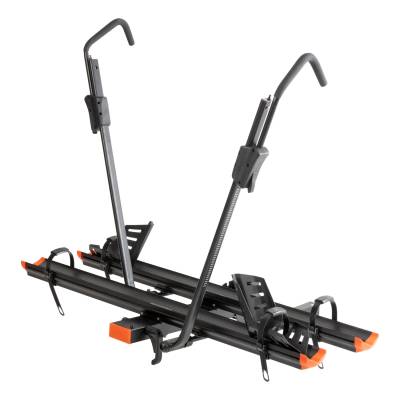 CURT - CURT 18088 Aluminum Tray-Style Hitch-Mounted Bike Rack 2 Bikes 2" Shank