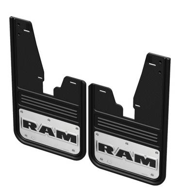 Gatorback - Gatorback 12" Black Front Mud Flaps for Ram Pickups GCR31F-RT
