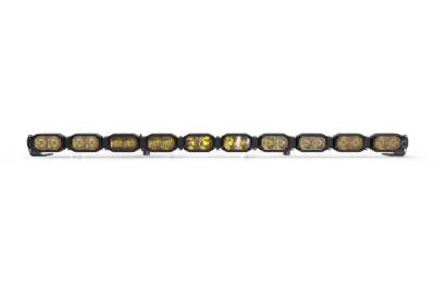 Morimoto - Morimoto BAR-1ROW-020 40" 10-Pod NCS Single Row BangerBar LED Light Bar Yellow