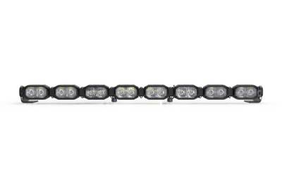 Morimoto - Morimoto BAR-1ROW-016 31.5" 8-Pod HXB Single Row BangerBar LED Light Bar White