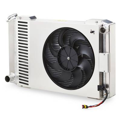 Proform - Proform 69590-26 Slim-Fit Radiator System Ford Style 26" Core Manual Trans