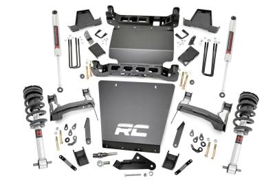Rough Country Suspension Systems - Rough Country 29840 7" M1 Strut Lift Kit for 14-16 Silverado/Sierra 1500 4WD