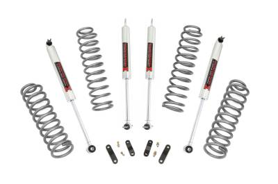 Rough Country Suspension Systems - Rough Country 2.5" Suspension Lift Kit for 07-18 Wrangler JK 2DR 4WD 67840