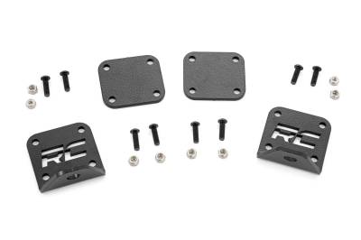 Rough Country Suspension Systems - Rough Country LED Whip Light Mounts Black for Honda Talon 92038