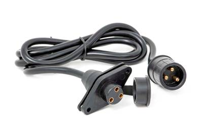 Rough Country Suspension Systems - Rough Country Wired Winch Remote Extension 4ft RS130
