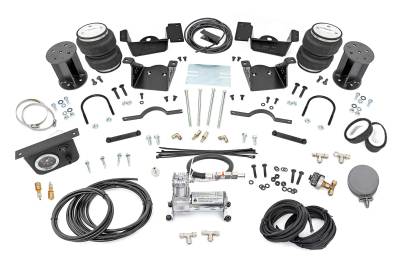 Rough Country Suspension Systems - Rough Country 100347C Rear Air Spring+Compressor 7" Lift for 20-26 2500HD/3500