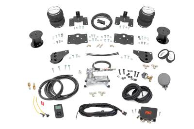 Rough Country Suspension Systems - Rough Country 100326WC 6" Rear Air Spring w/Compressor for 09-18 RAM 1500 4WD