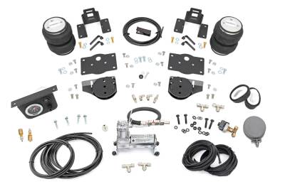 Rough Country Suspension Systems - Rough Country 10035C Rear Air Spring/Compressor Kit for 19-26 Ram 1500 4WD