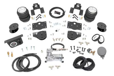 Rough Country Suspension Systems - Rough Country 100354C Rear Air Spring Kit 4" Lift +Compressor for 19-26 Ram 1500