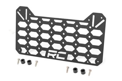 Rough Country Suspension Systems - Rough Country 99211 Universal Molle Mounting Panel Kit Black
