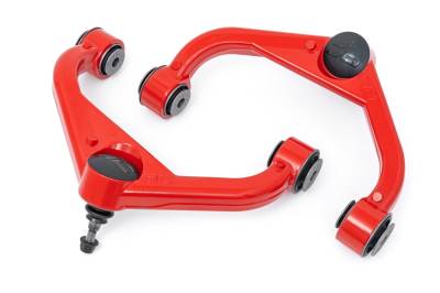 Rough Country Suspension Systems - Rough Country Forged Front Control Arms 3" Lift Silverado/Sierra HD 1958RED