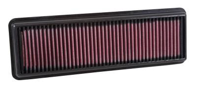 K&N - K&N 33-3042 Drop-In Replacement Air Filter
