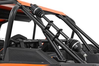 Rough Country Suspension Systems - Rough Country 99214 CV Axle Cage Mount Bracket Black for 1.75" Roll Bars