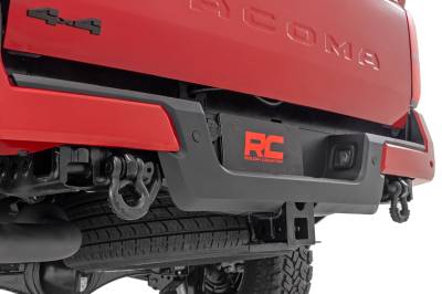 Rough Country Suspension Systems - Rough Country 73117 RR Tow Hook/D-Ring Kit Black for 24-26 Toyota Tacoma 2WD/4WD
