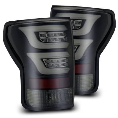AlphaRex - AlphaRex 670010 Jet Black LED Taillights for 07-13 Toyota Tundra