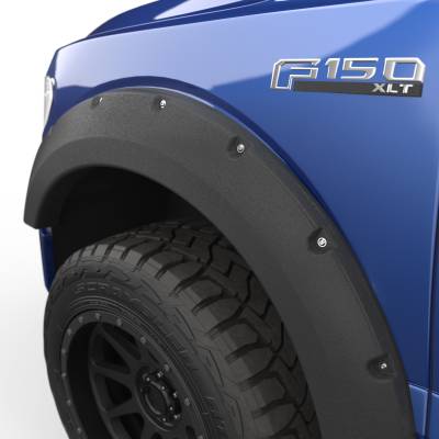 EGR - EGR BLF1012 Baseline Bolt-On Look Fender Flares Black for 21-25 Ford F150