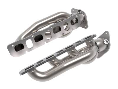 aFe Power - aFe 48-32030 Twisted Steel Stainless Exhaust Headers for 21-24 RAM 1500 TRX 6.2L