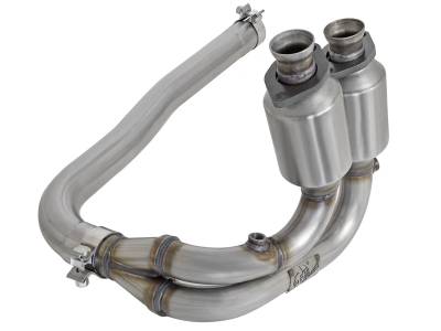 aFe Power - aFe 47-48003 Front Catalytic Converter for 04-06 Jeep Wrangler TJ 4.0L